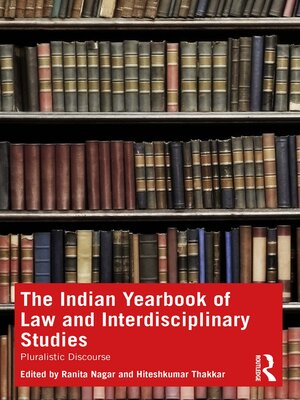 cover image of The Indian Yearbook of Law and Interdisciplinary Studies